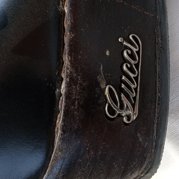 SOLDAuthentic Vintage Gucci leather and Pony Hair ankle booties
